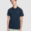 Men QUIKSILVER Jumpers & Hoodies | Mens Essentials Organic Short Sleeve Polo Shirt