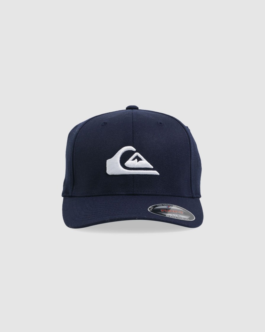 Men QUIKSILVER Headwear | Mens Mountain And Wave Flexfit Cap