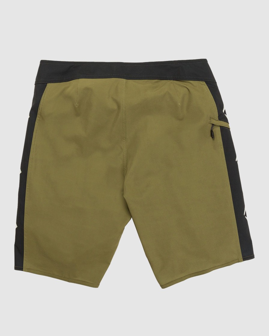 Men VOLCOM Boardshorts | Stone True To This Ss Tee - Sun Yel