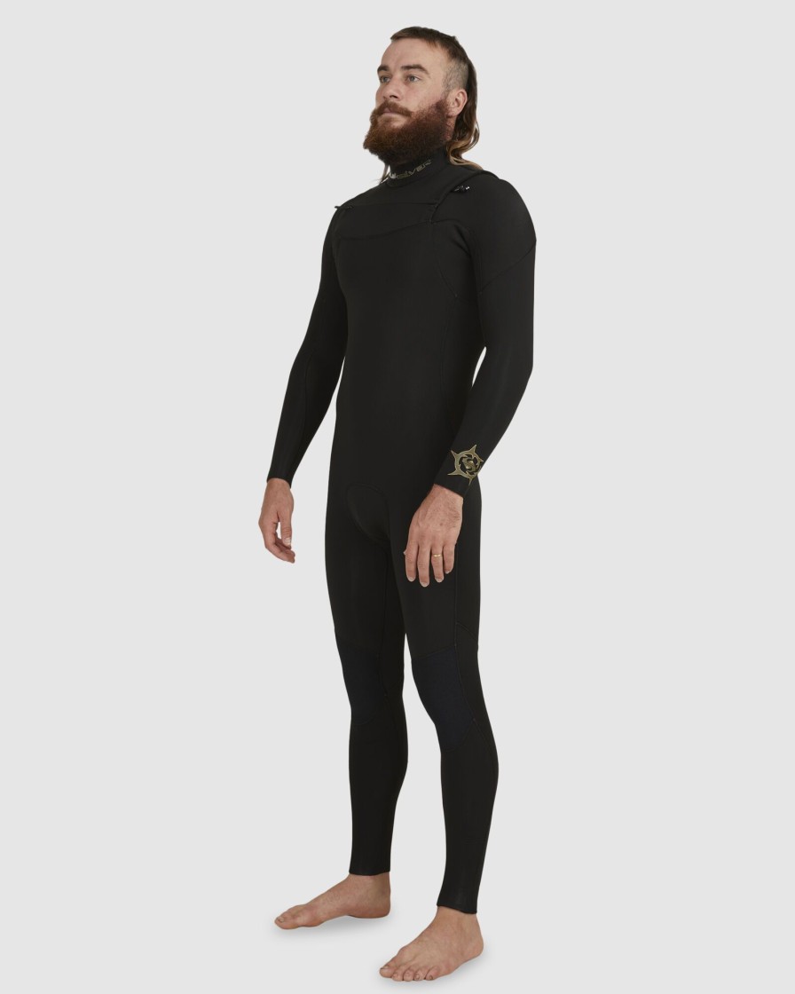 Men QUIKSILVER Wetsuits | Mens 3/2Mm Everyday Sessions Chest Zip Wetsuit