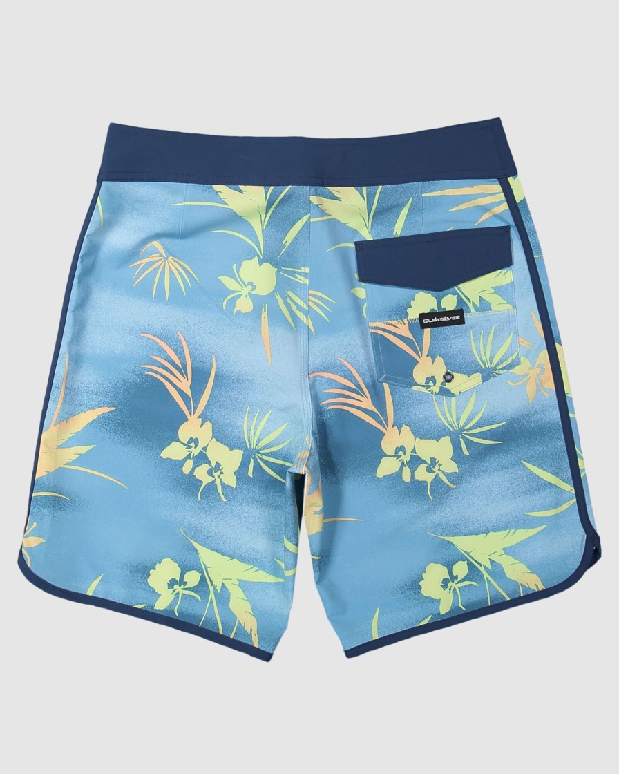 Men QUIKSILVER Boardshorts | Mens Surfsilk Scallop 19" Board Shorts