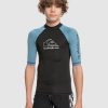 Youth QUIKSILVER Clothing | Boys 8-16 On Tour Short Sleeve Rash Vest