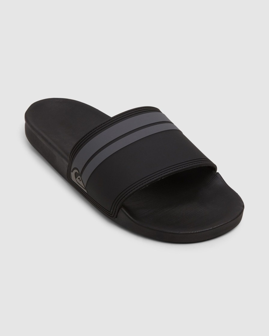 Men QUIKSILVER Slides | Mens Rivi Slide Slider Sandals