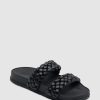 Women ROXY Slides | Womens Slippy Braided Water-Friendly Sandals