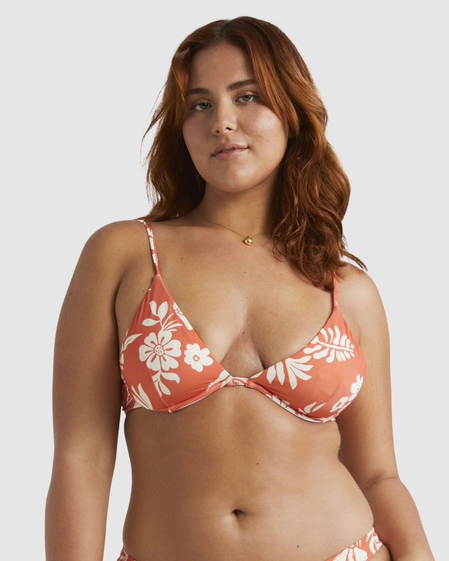 Women BILLABONG Bikini Tops | Barefoot Reese Underwire Bikini Top