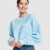 Women ROXY Tops | Womens Part Of The Oversized Lounge Top