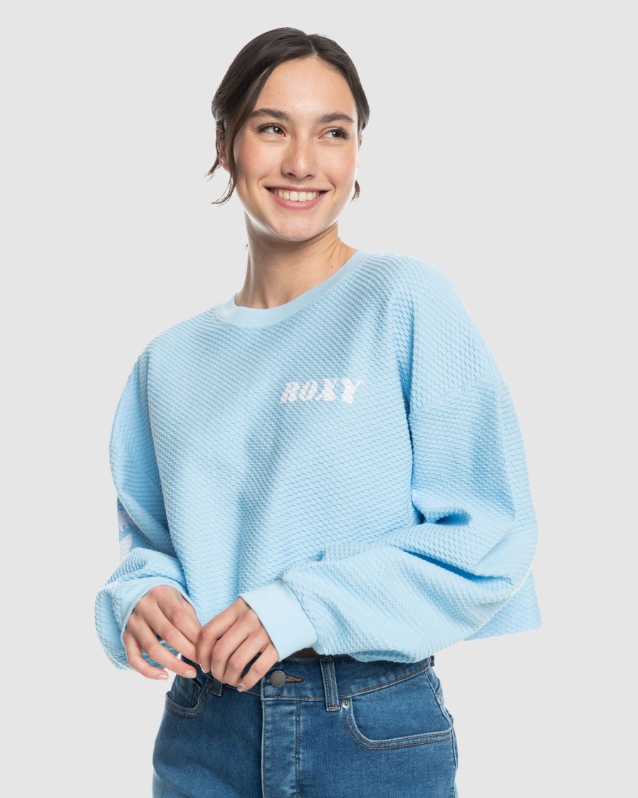 Women ROXY Tops | Womens Part Of The Oversized Lounge Top