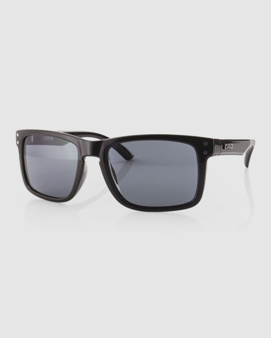 Men CARVE Sunglasses | Goblin Black Po M