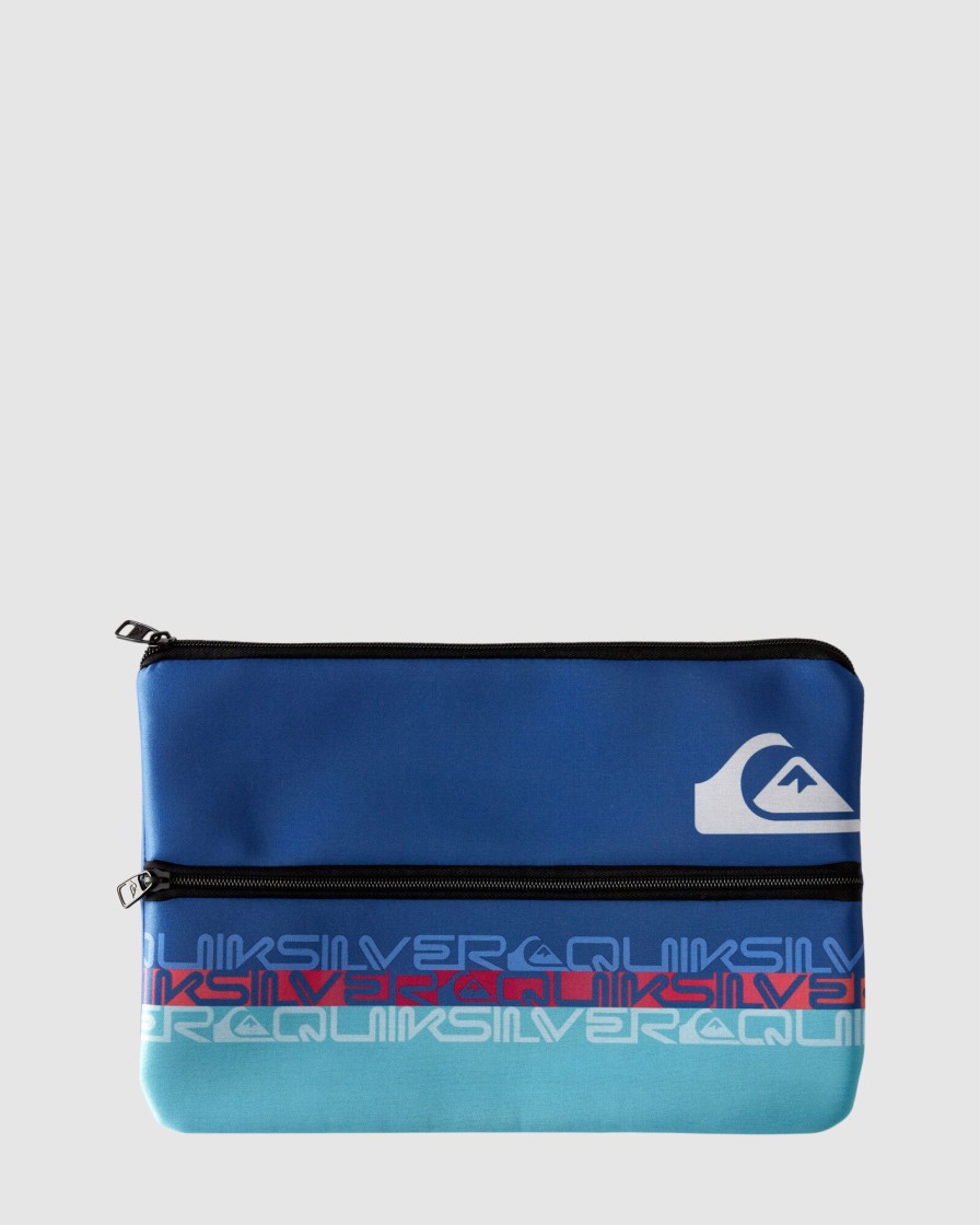 Youth QUIKSILVER Accessories | Blocked Jumbo Pencil Case