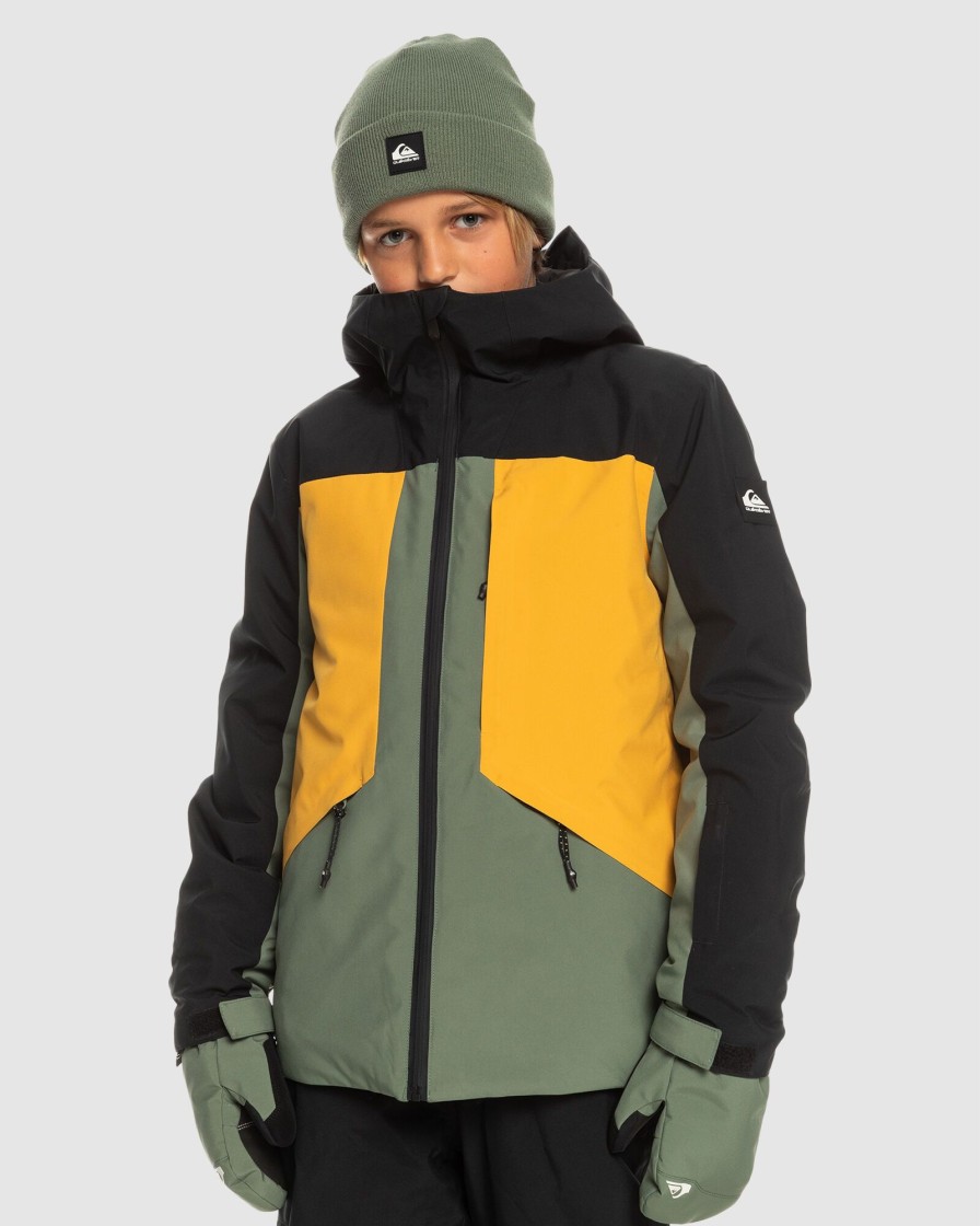 Youth QUIKSILVER Clothing | Boys 8-16 Ambitiontechnical Snow Jacket