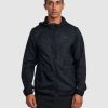 Men RVCA Jackets | Rvca Runner Lightweight Training Jacket