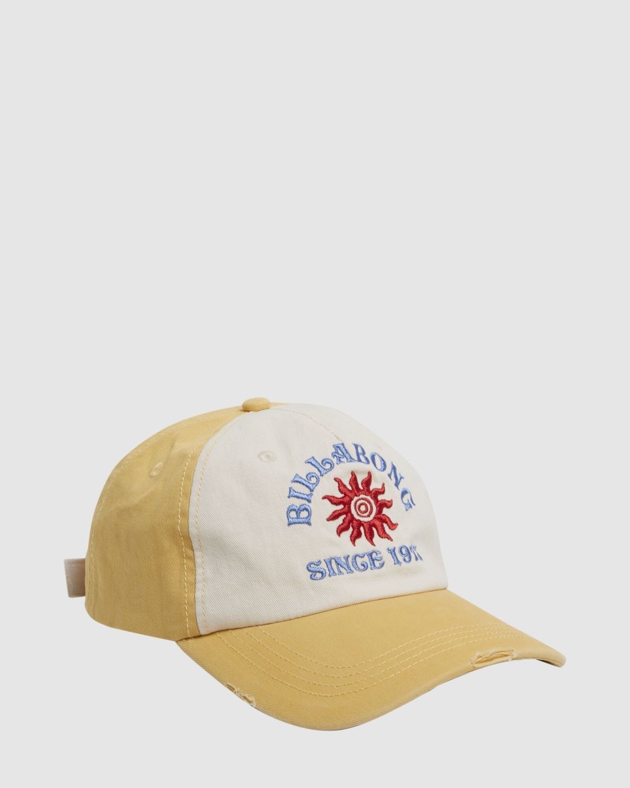 Women BILLABONG Headwear | Golden Sun Retro Cap