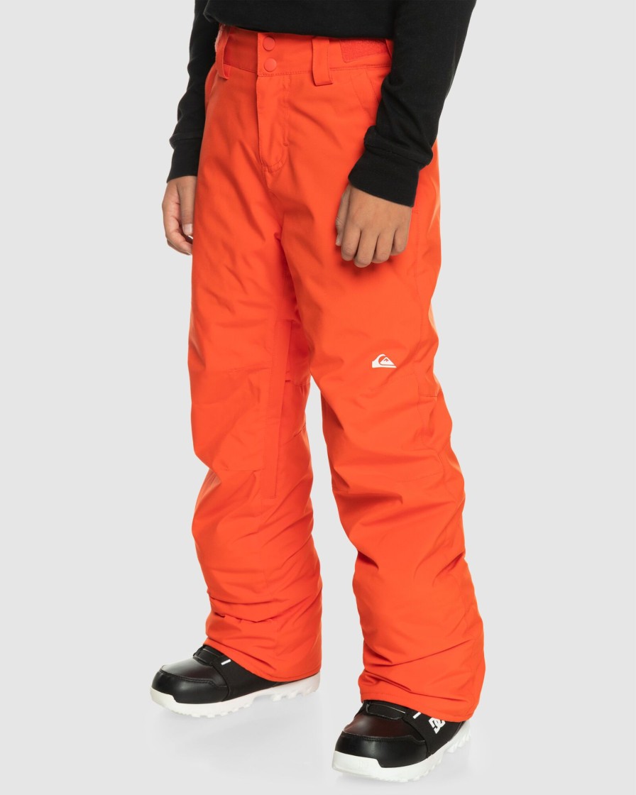 Youth QUIKSILVER Clothing | Boys 8-16 Estatetechnical Snow Pants