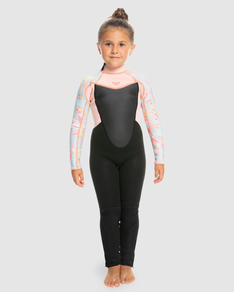 Youth ROXY Clothing | Girls 2-7 3/2Mm Prologue Back Zip Wetsuit