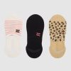 Women BILLABONG Socks & Underwear | 3-Pack Safari Nights No Show Socks