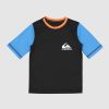 Youth QUIKSILVER Clothing | Boys 2-7 Heats Omni Short Sleeve Rash Vwst