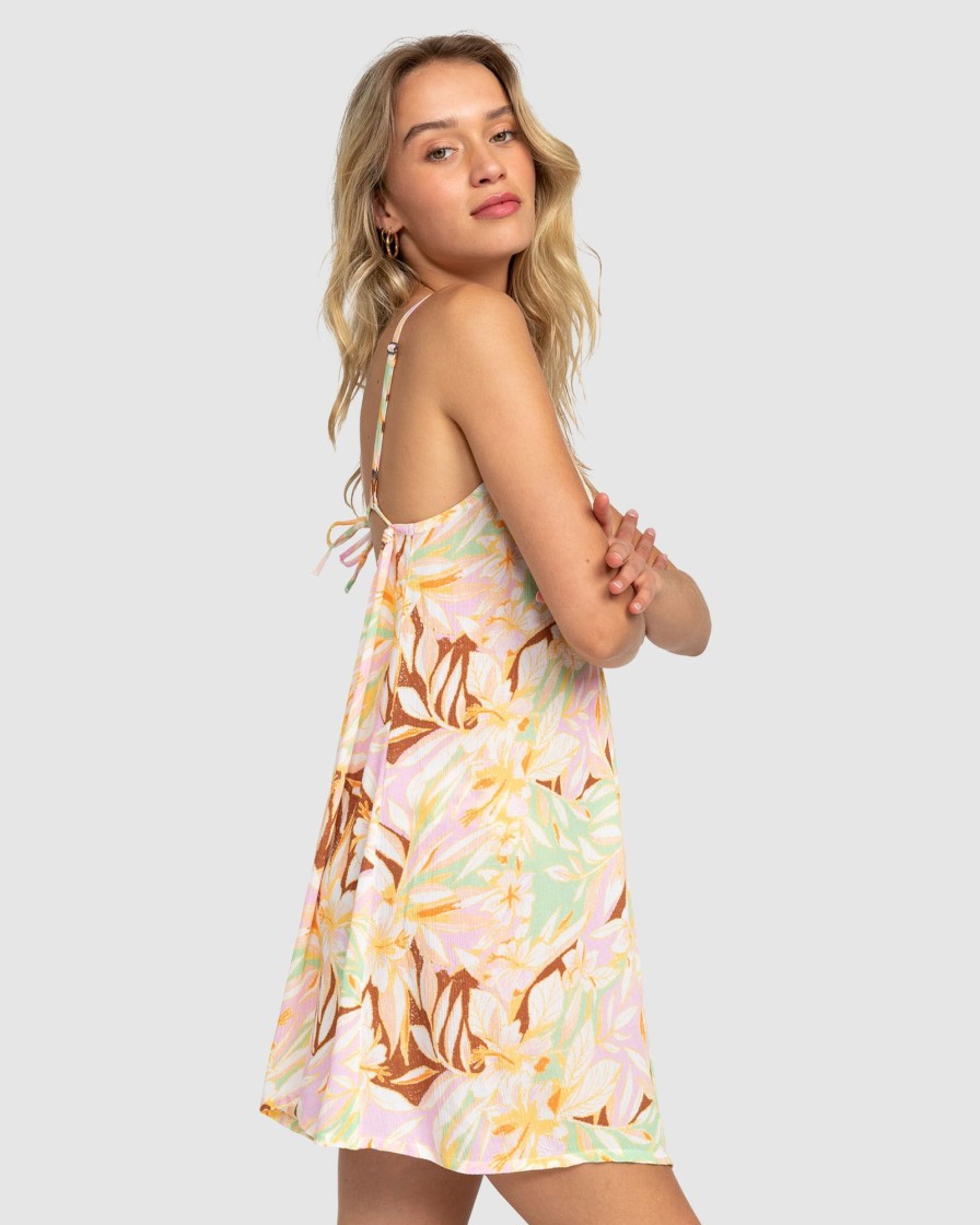 Women ROXY Overswim | Womens Summer Adventures Beach Mini Dress