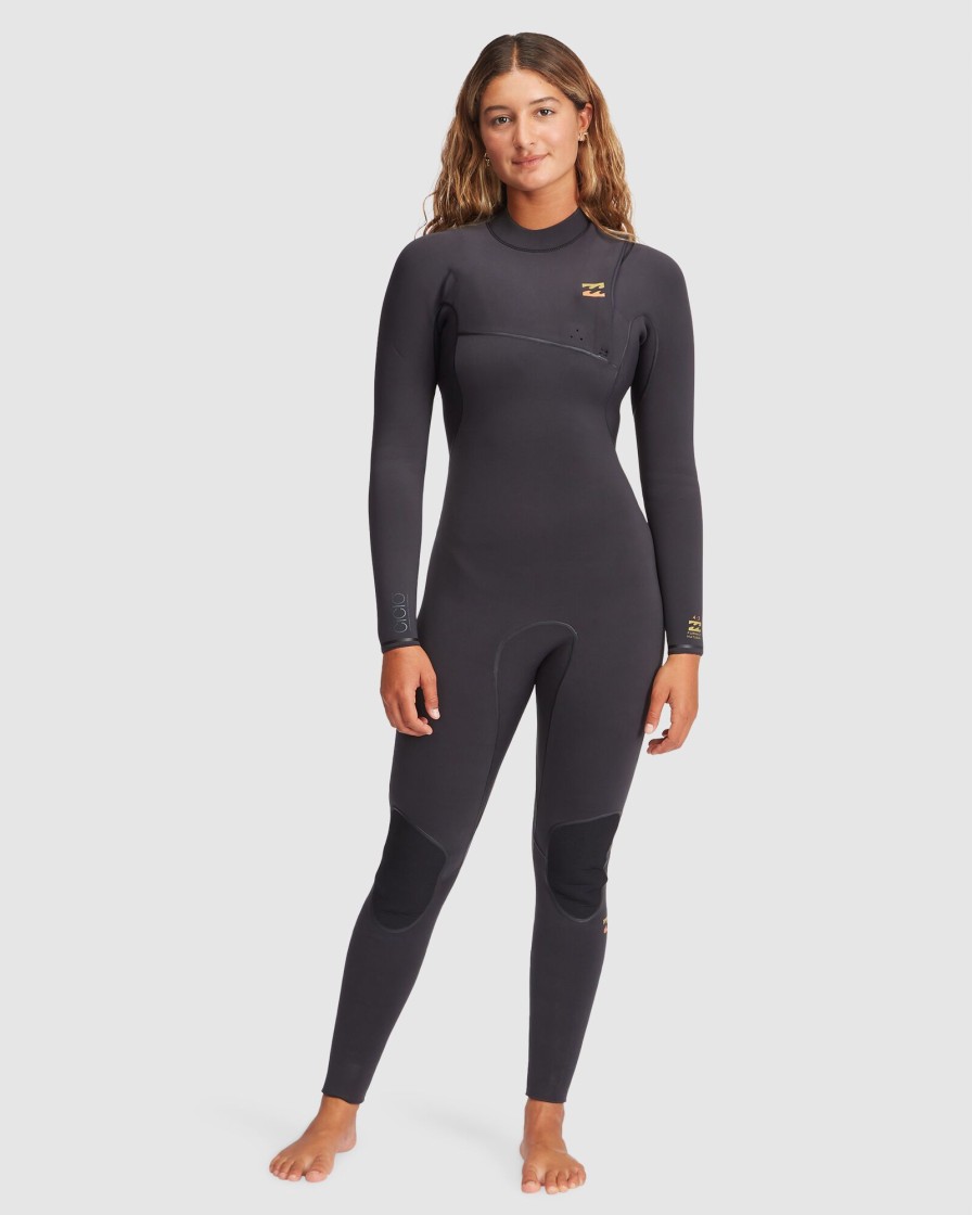 Women BILLABONG Wetsuits | 3/2 Furnace Natural Zipper Less Steamer Wetsuit