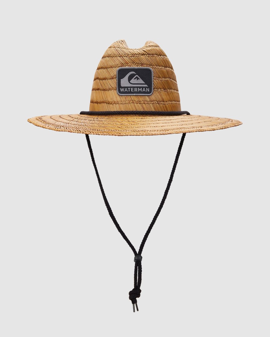 Women QUIKSILVER Headwear | Mens Waterman The Tier Straw Lifeguard Hat