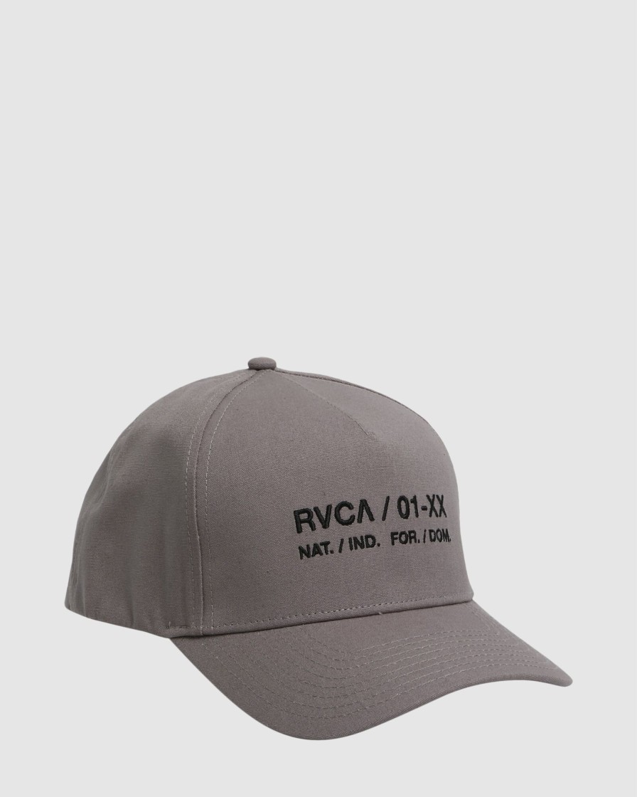 Men RVCA Headwear | Rvca Circa Pinched Snapback Cap