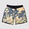 Men QUIKSILVER Boardshorts | Mens Surfsilk Scallop Volley 17" Swim Shorts