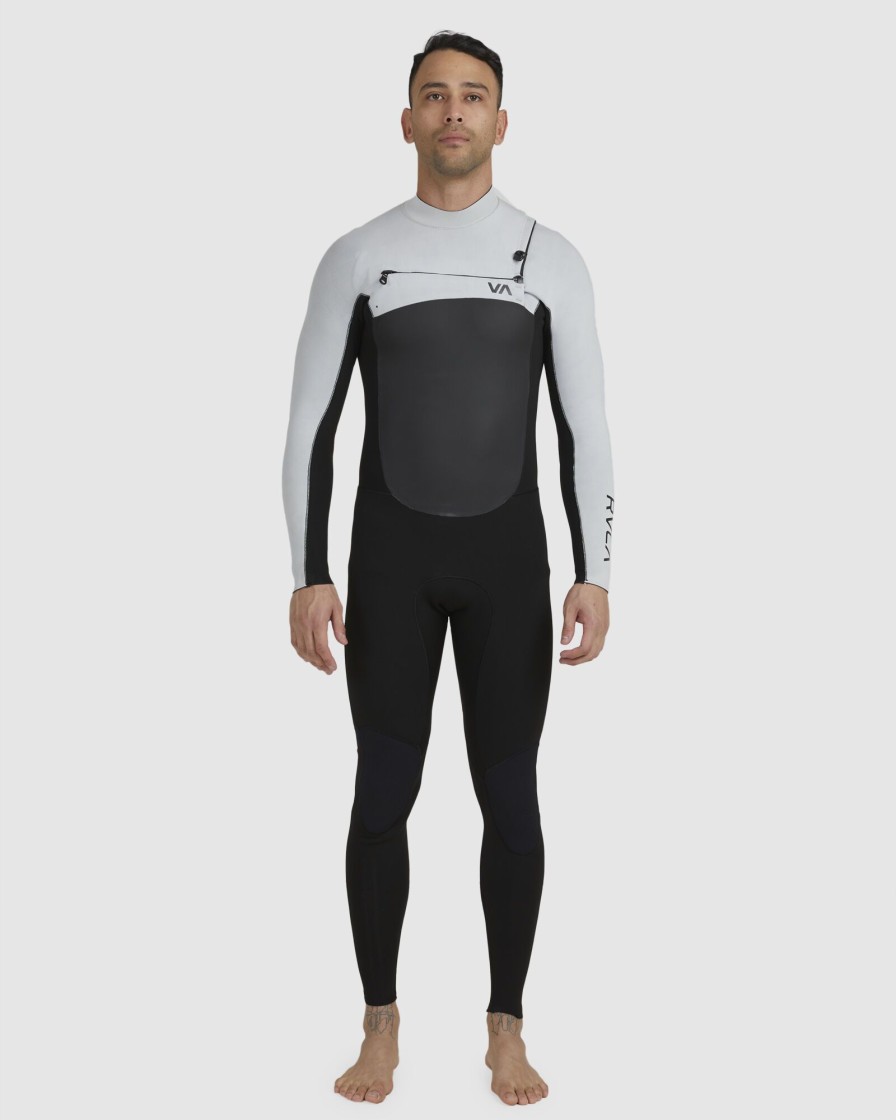 Men RVCA Wetsuits | 3/2 Balance Chest Zip Steamer