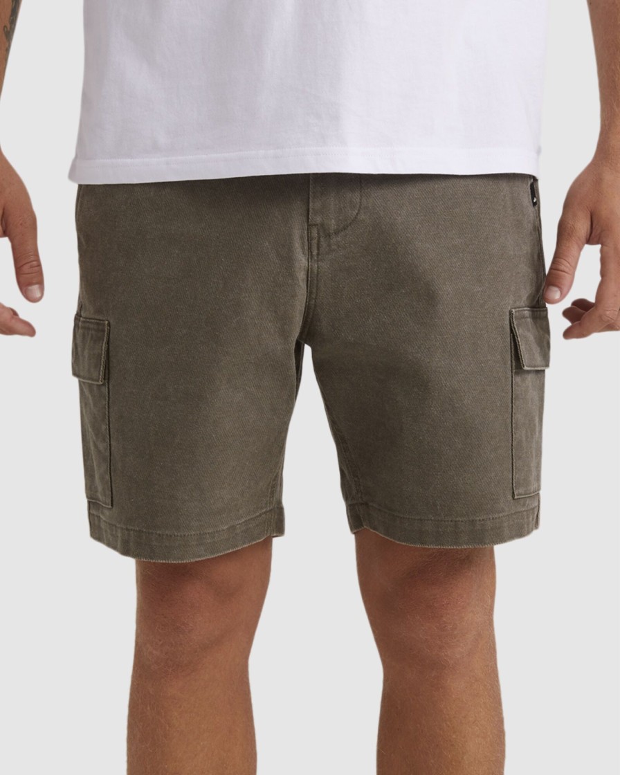 Men QUIKSILVER Shorts | Mens Crowded Cargo Shorts