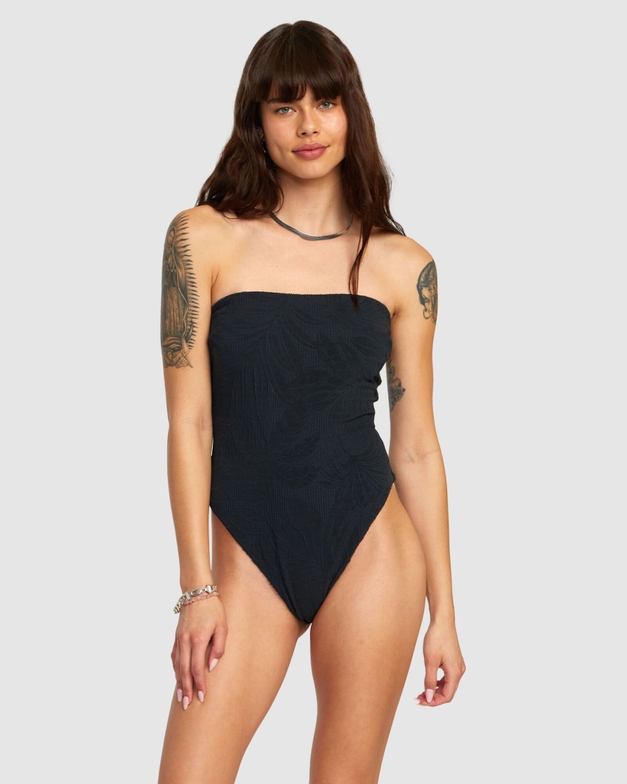 Women RVCA One Pieces | Palm Grooves Tubular 1 Pcs Med