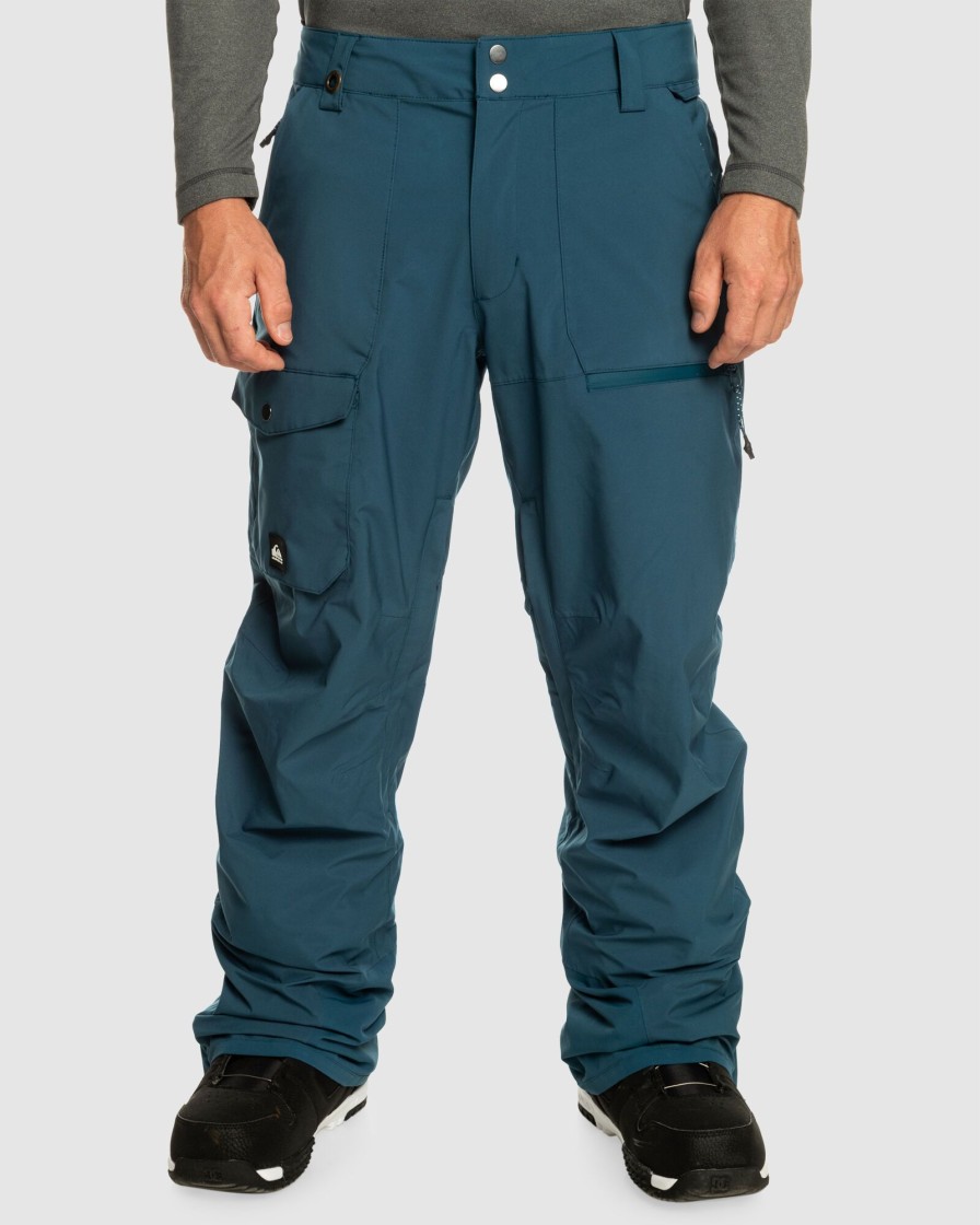 Men QUIKSILVER Pants | Mens Utility Shell Snow Pants