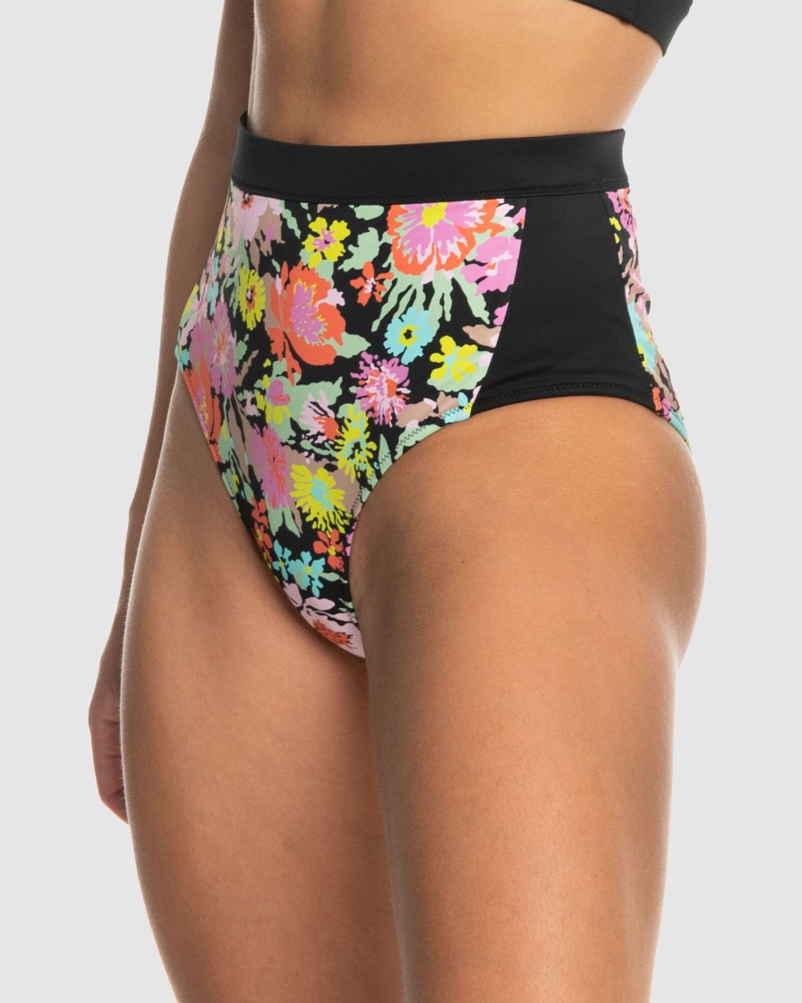 Women ROXY Bikini Bottoms | Womens Roxy Active High Waist Bikini Bottoms