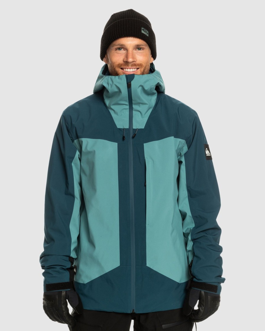 Men QUIKSILVER Jackets | Mens Muldrow Technical Snow Jacket