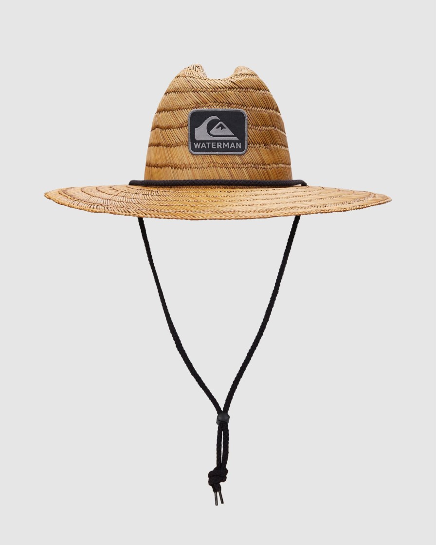 Men QUIKSILVER Headwear | Mens Waterman The Tier Straw Lifeguard Hat