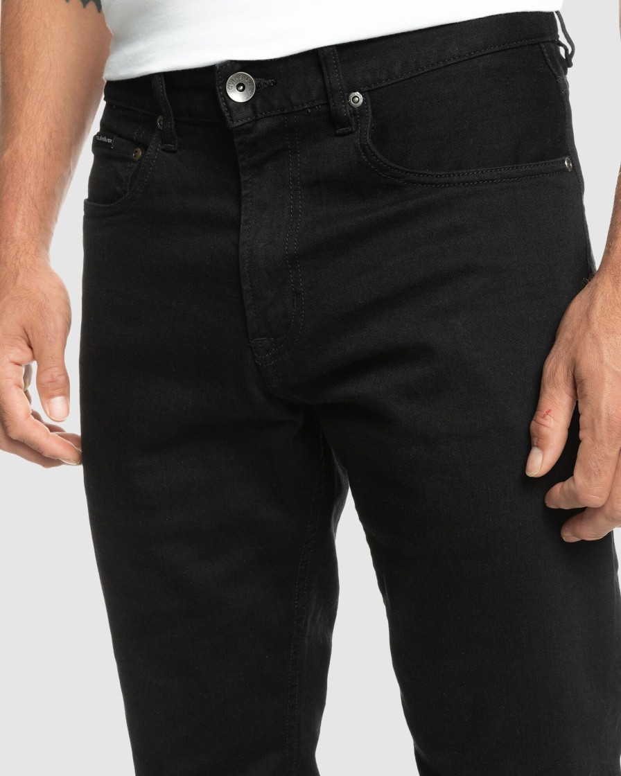 Men QUIKSILVER Jeans | Modern Wave Black Black