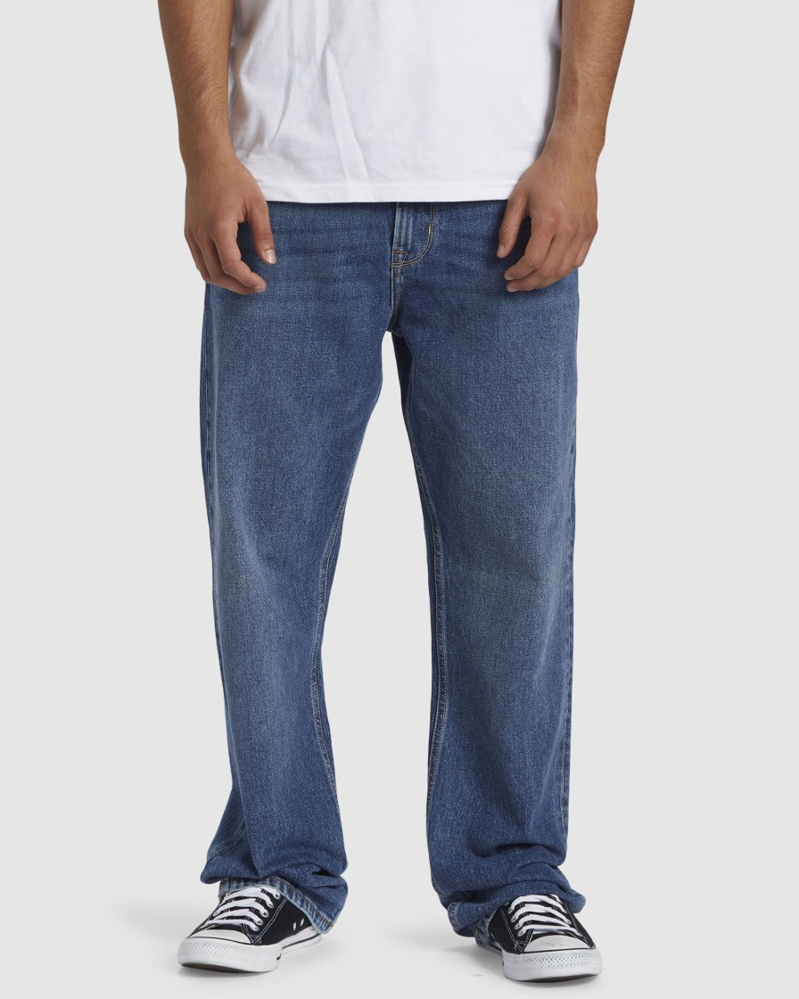 Men QUIKSILVER Jeans | Aqua Cult Aged