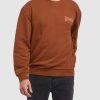 Men WRANGLER Jumpers & Hoodies | Dracula Sweat Old Rust