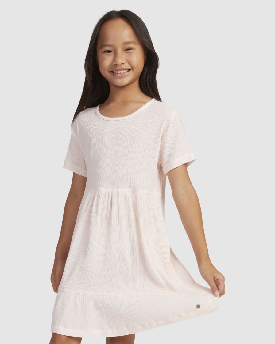 Youth ROXY Clothing | Girls 4-16 Neon Lights Short Sleeve Dress