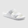 Women BIRKENSTOCK Slides | Arizona White Eva Regular