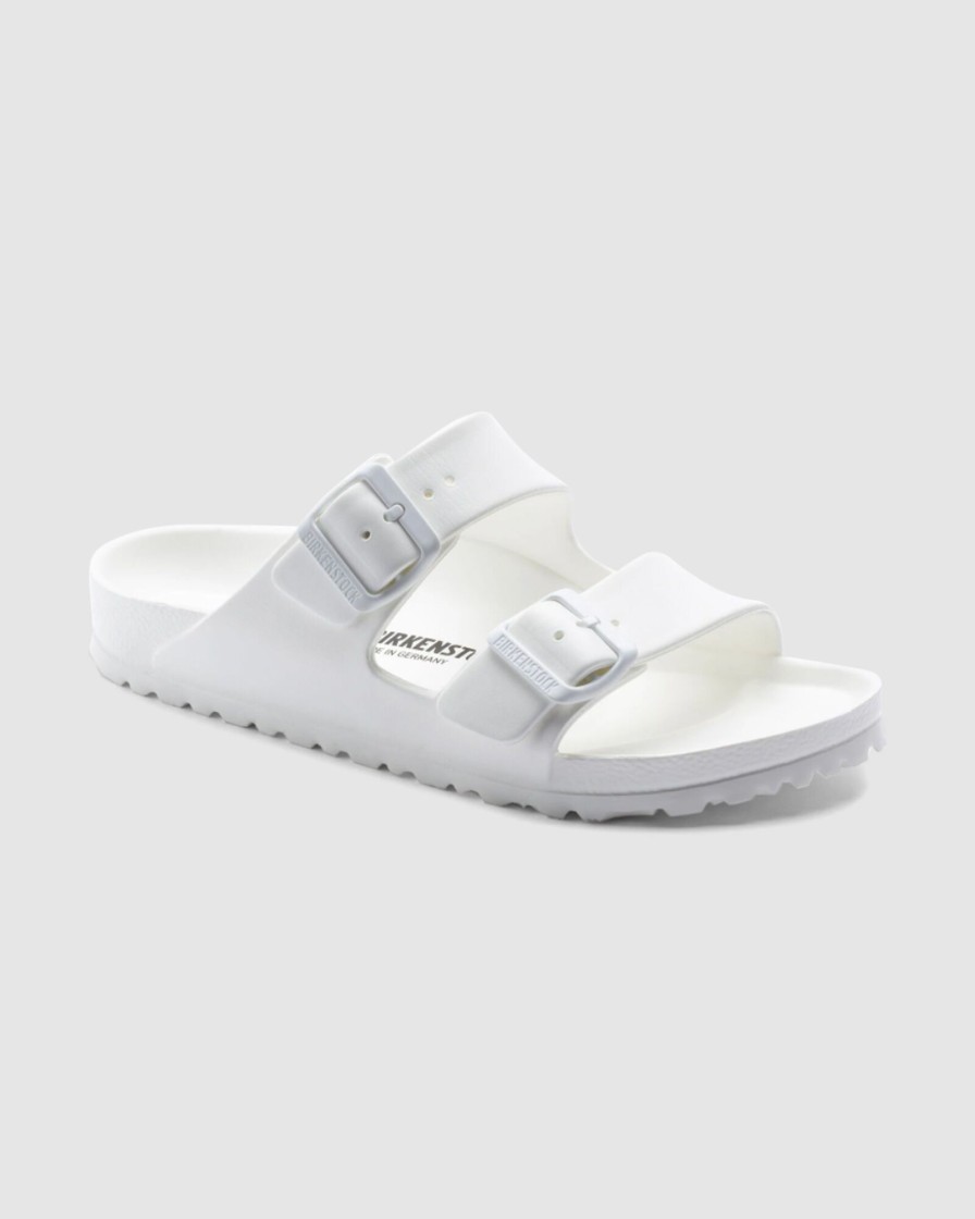 Women BIRKENSTOCK Slides | Arizona White Eva Regular