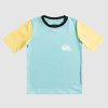 Youth QUIKSILVER Clothing | Boys 2-7 Heats Omni Short Sleeve Rash Vwst