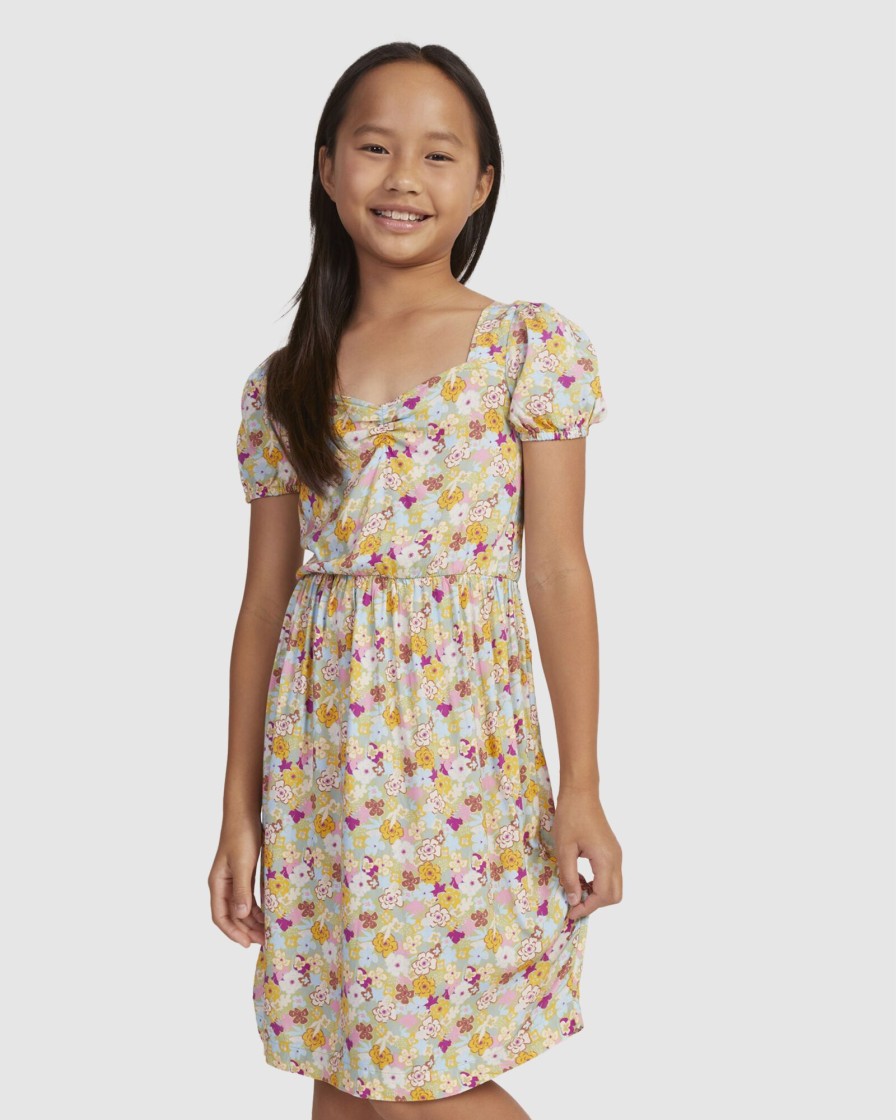 Youth ROXY Clothing | Girls 4-16 Unconditional Ocean Short Sleeve Dress