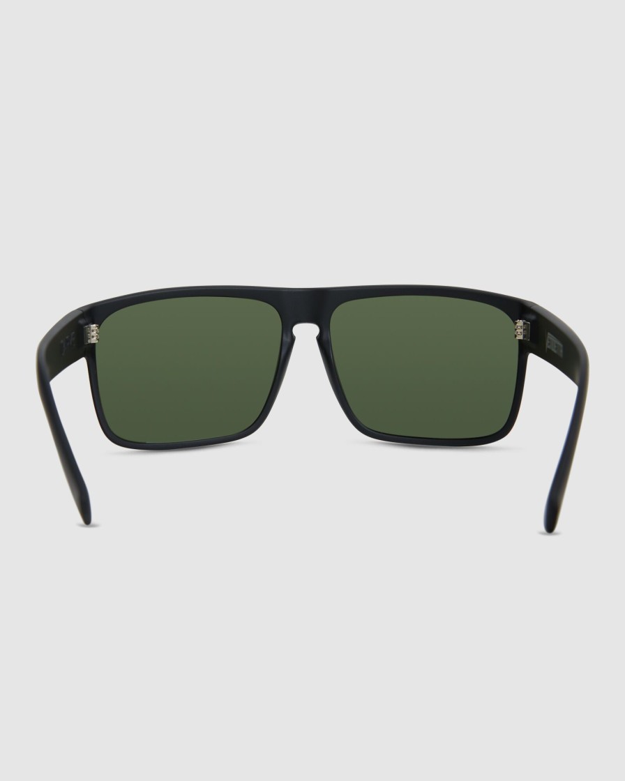 Men CARVE Sunglasses | Vendetta Matt Brown Stripe Pol