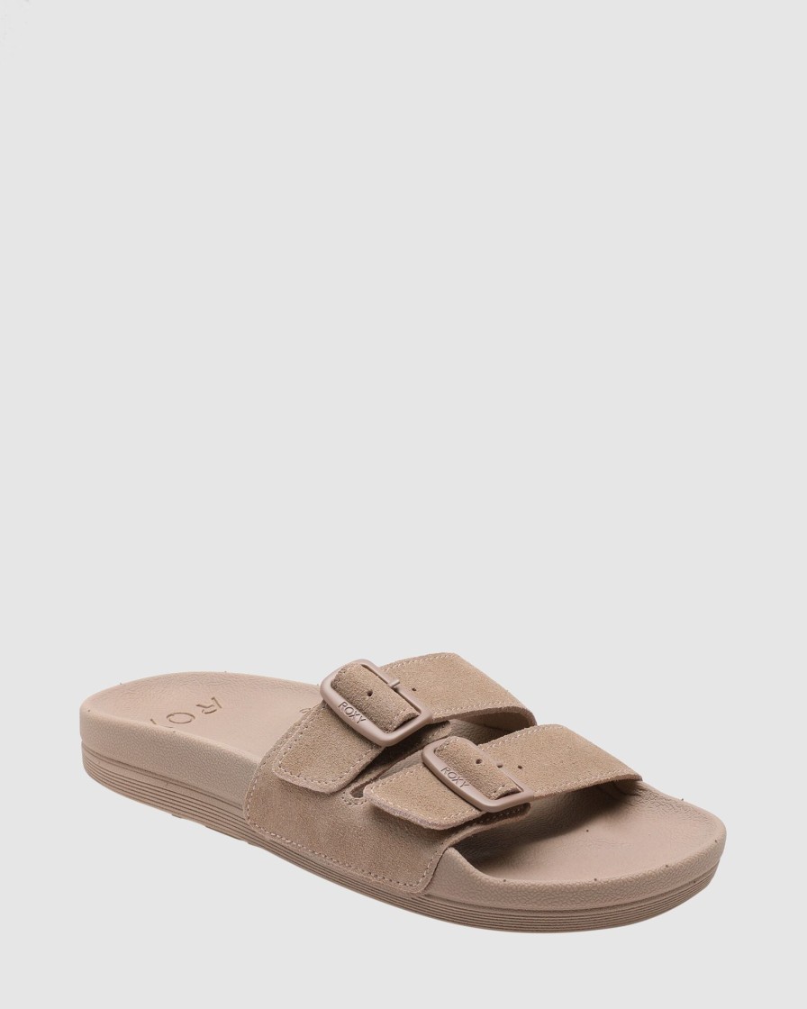 Women ROXY Slides | Womens Slippy Nina Sandals