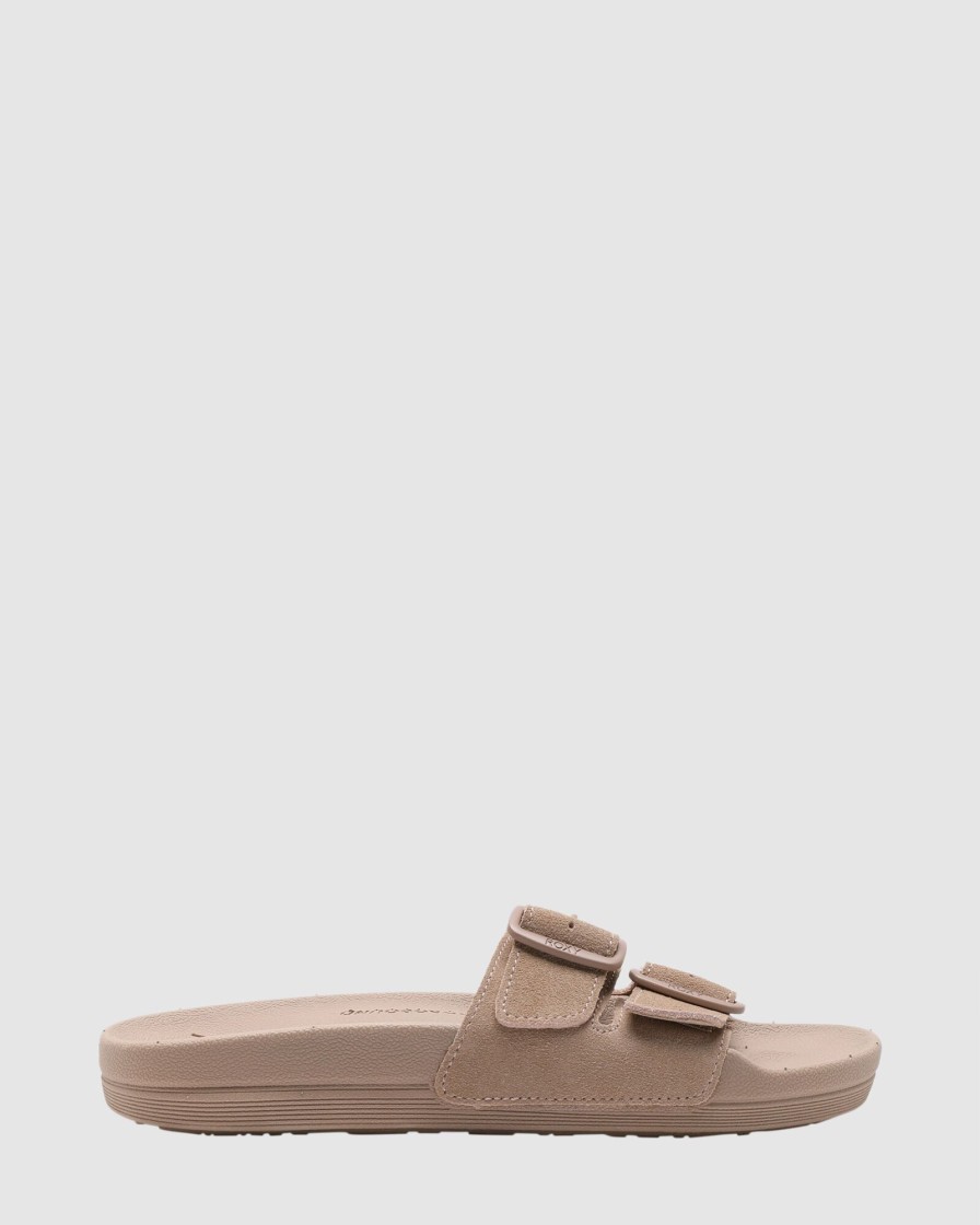 Women ROXY Slides | Womens Slippy Nina Sandals