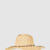 Women ROXY Headwear | Womens Cherish Summer Straw Cowboy Hat