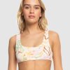 Women ROXY Bikini Tops | Womens Meadow Flowers Bralette Bikini Top