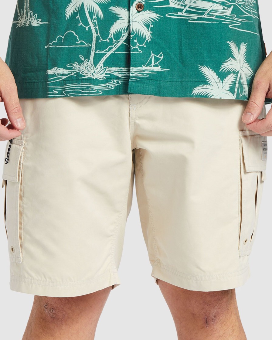 Men QUIKSILVER Shorts | Mens Waterman Maldive Atoll Cargo Shorts