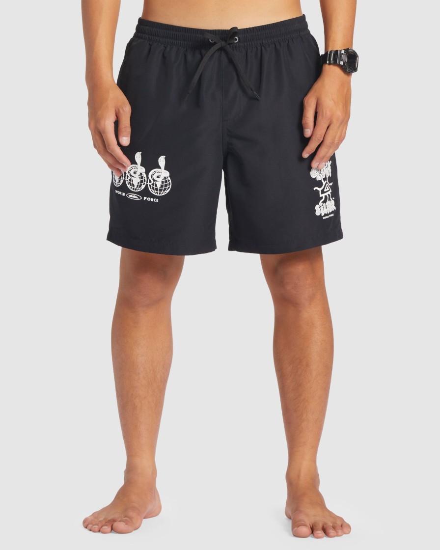 Men QUIKSILVER Boardshorts | Mens Re-Mix 17" Swim Shorts