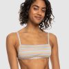 Women ROXY Bikini Tops | Wavy Stripe Bralette