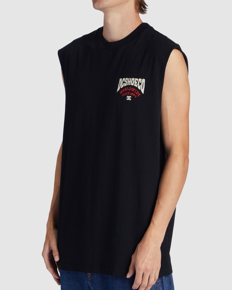 Men DC SHOES Singlets & Tanks | Defiant Sleeveless Muscle T-Shirt