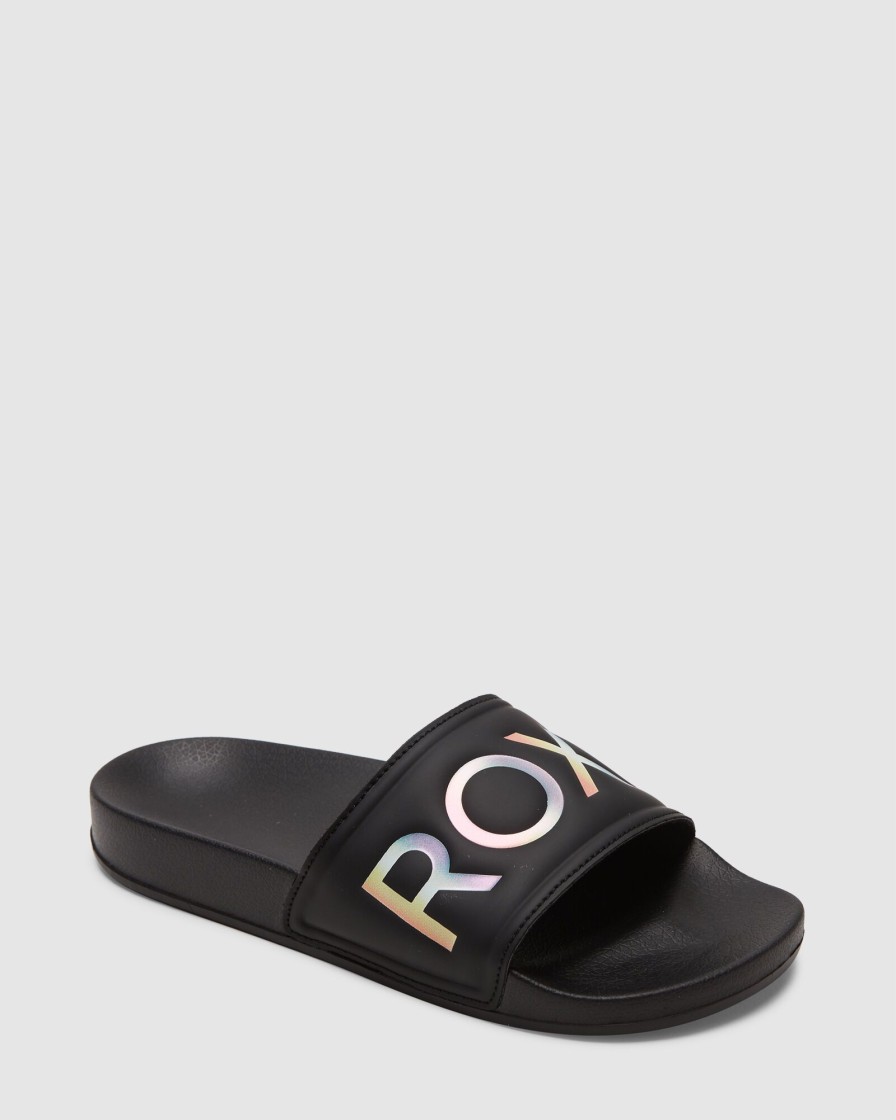 Women ROXY Slides | Womens Slippy Slider Sandals